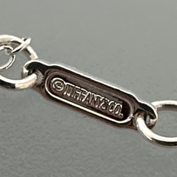 Tiffany & Co. 925 Silver Necklace Heart Pendant authentic 100% - Picture 2 of 11